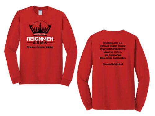 ReignMen Arms Red Long-Sleeve T-Shirt